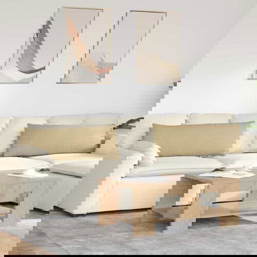 vidaXL jastučići za sofu 2 pcs siva zelena 120 x 40 cm kordura tekstil Cene