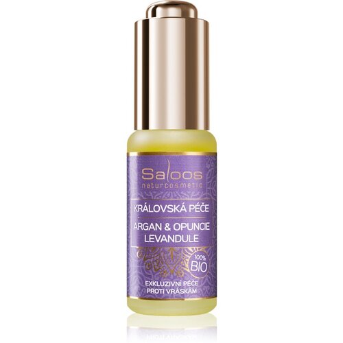 Saloos royal care 100% bio argan &amp;amp; prickly pear &amp;amp; lavender 20ml Slike