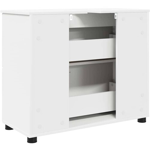  Kupaonski ormar s ladicama s pohranom Bijelo 76,5 x 35 x 64 cm Slike