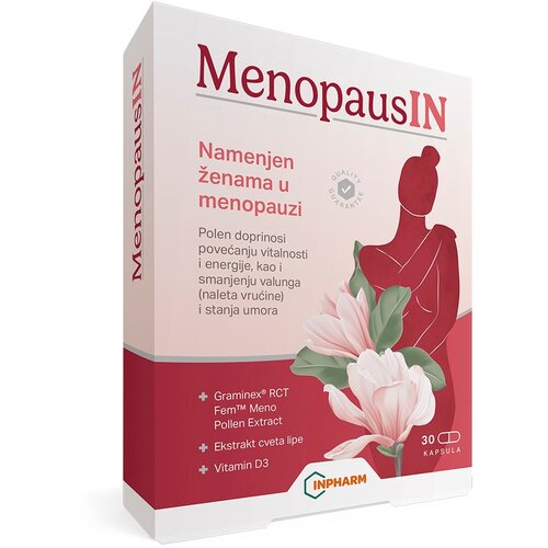 Inpharm Menopausin, 30 kapsula Slike