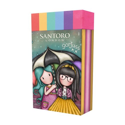 Santoro Gorjuss Be Kind - Gumica - Be Kind, To Each Other, Rainbow Slike