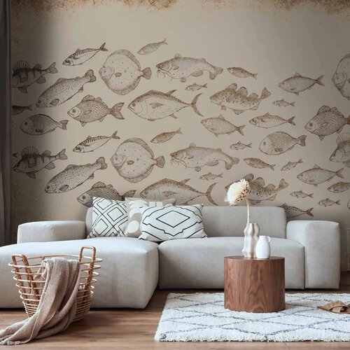  Foto tapeta - Subtle fish 490x350 Samoljepljiva Cene