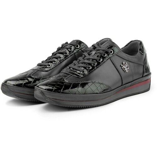 Ducavelli Blink Genuine Leather Men's Casual Shoes, Sheepskin Inner Shoes, Winter Shearling Shoes. Slike