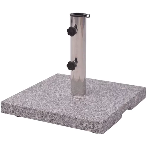 vidaXL Granitni podstavek za senčnik / dežnik s težo 20 kg