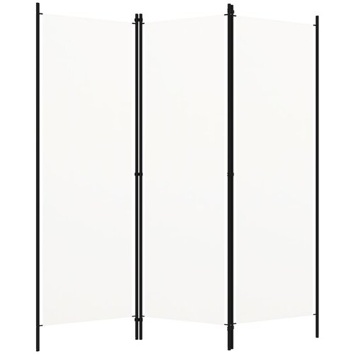 Furnova Paravan 3-delni bel 150x180 cm, (21929664) Slike