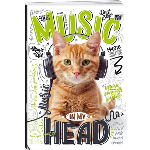 Play premium, sveska, 60 lista, Fuzzy pets - odaberite motiv Music A5 Karo Cene