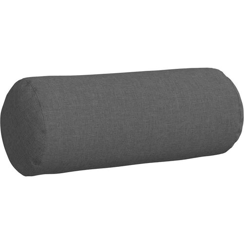 VidaXL valjkasti jastučići 2 pcs tamno siva &amp;Oslash; 15 x 40 cm tkanina Slike