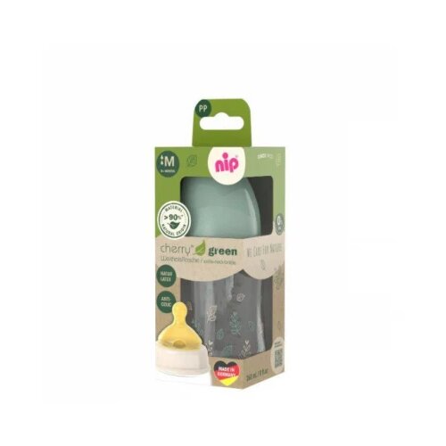 Nip green pp flašica zelena 240ml 0m+,m protok ( A089063 ) Cene