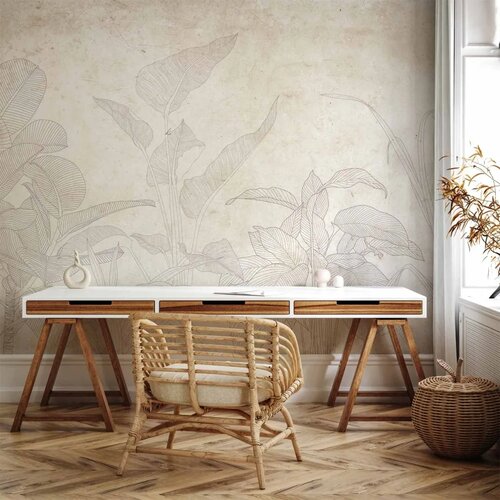  Foto tapeta - Subtle Exotic Plants 500x350 Slike