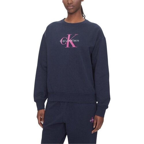 Calvin Klein Jeans Puloverji LS MONOLOGO FRENCH T LV047B234G Modra Slike