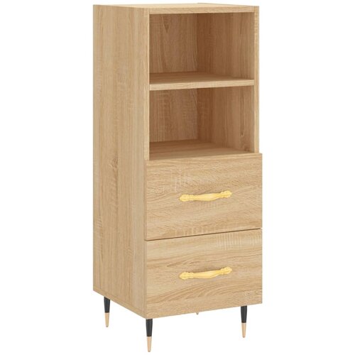 Maison Chic Komoda - Predalnik sonoma hrast 34,5x34x90 cm inženirski les, (21716885) Slike