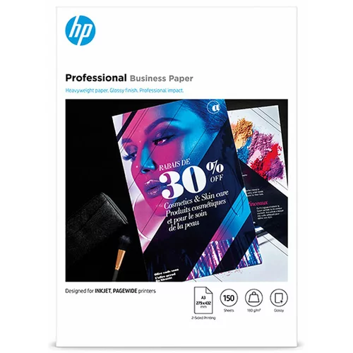 Hp Foto papir Professional Business 7MV84A, A3, 150 listov, 180 gramov