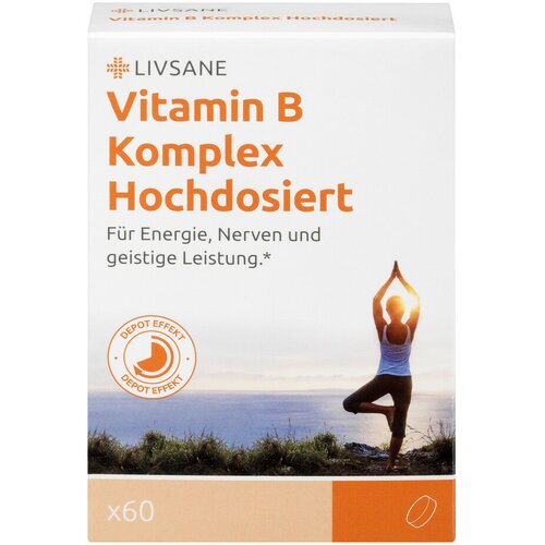 LIVSANE vitamin b kompleks, visoka doza, 60 komada Cene