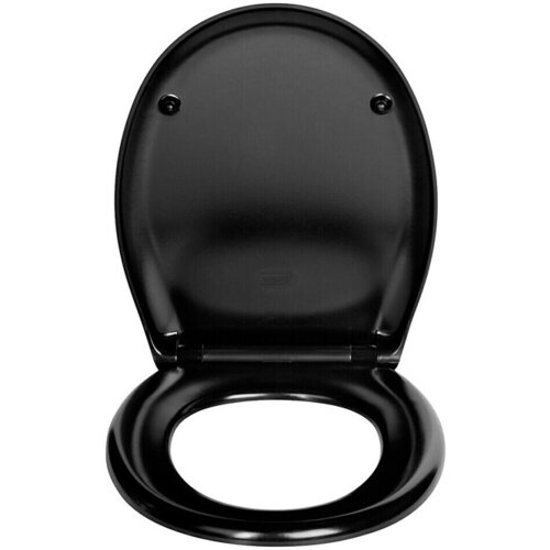 Wenko WC daska Rieti (D x Š: 44,5 x 37 cm, Crna, Samospuštajuća) Cijene