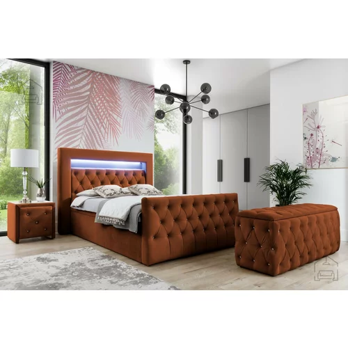 Meble Gruška Boxspring postelja Singapur Lux - 180x200 cm