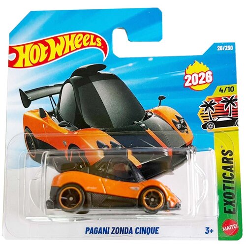 Mattel Hot Wheels: Pagani Zonda Cinque mini avtomobilček v merilu 1:64 - Cene