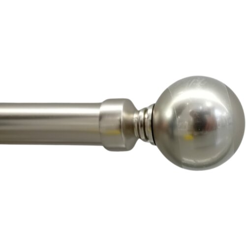 Luance razvlačna garnišna set 210-380cm ball finial srebrna Slike