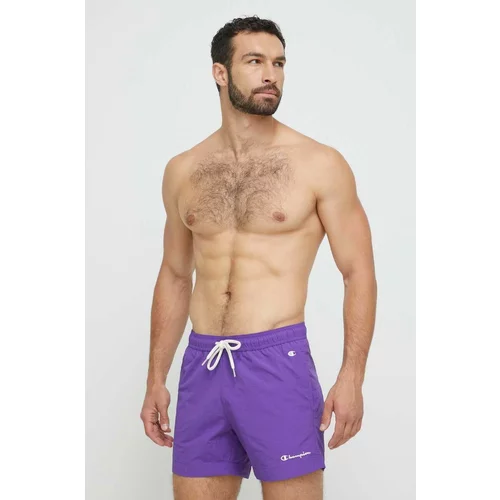 Champion Kopalne kratke hlače vijolična barva