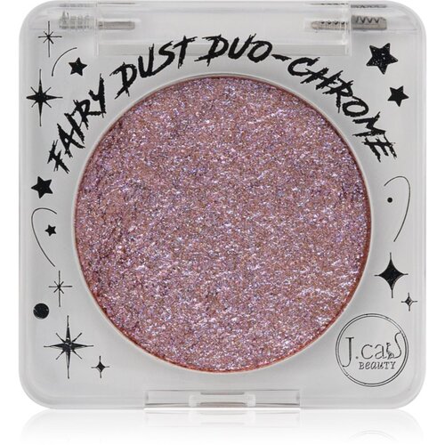 J.Cat Beauty Fairy Dust Duo-Chrome ble&amp;scaron;čeča senčila za oči odtenek 101 Goblin Supercharged 2.3 g Slike