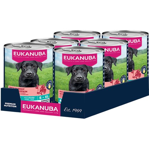Eukanuba Adult bogata govedinom s bundevom - 24 x 400 g Cijene