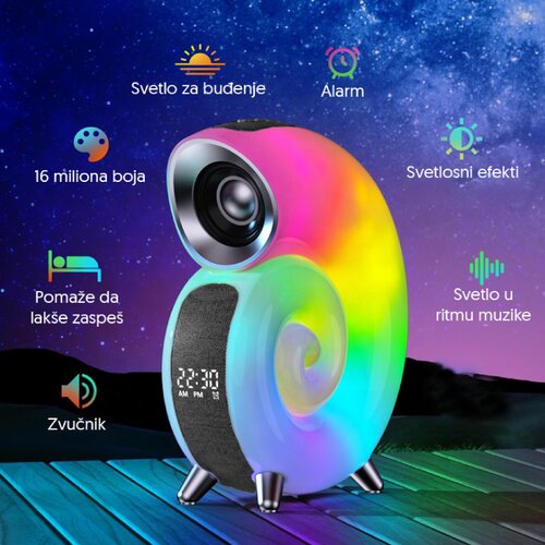  RGB bluetooth zvučnik 17577-5959BK Slike