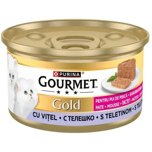 Gourmet Gold Kitten mousse teletina 85 g Cijene