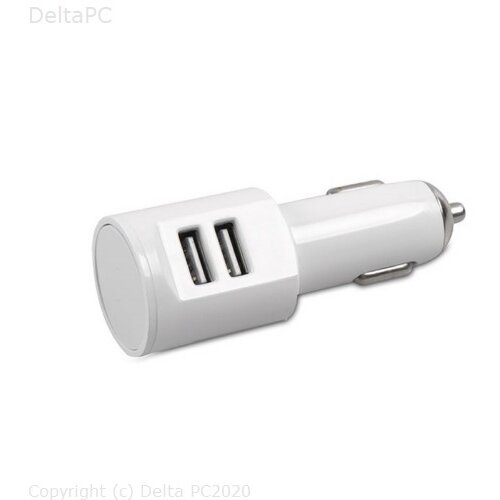 SLINK IP-818 2.1A 2x USB bijeli autopunjac Slike