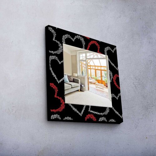 Wallity Zidno ogledalo MA-018, 50x50cm Cijene