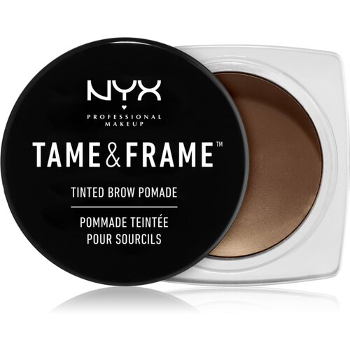 NYX Professional Makeup Tame & Frame Tinted Brow Pomade vodoodporna gel za obrvi 5 g odtenek 05 Black za ženske Cene