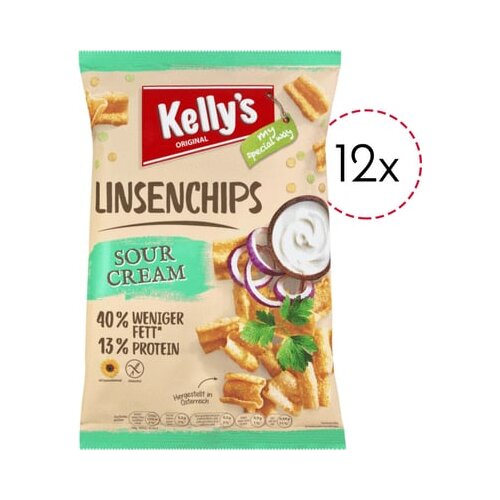 Kelly's Leča CHIPS kisla smetana - 12 kosov Cene