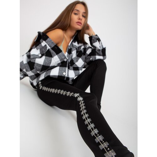 VITON Leggings-VI-LG-144.13X-black Cene