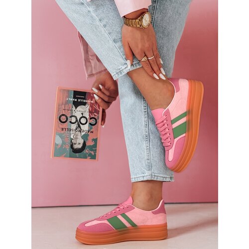 DStreet Sneakersy damskie MOTIONA fioletowe Slike