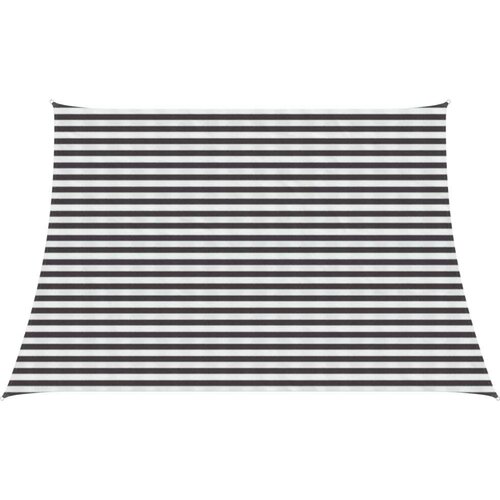 Senčna platna Antracitna in bela 4 / 5 x 3 m HDPE, (5000241232) Cene