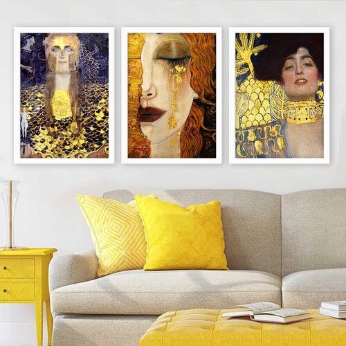 Wallity Set uramljenih slika 3BC_UN3847969, 3 dijela Cene