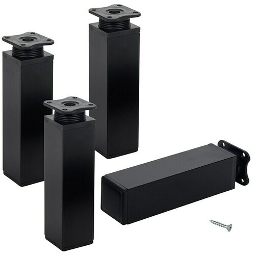 WALTECO Postolje za namještaj (D x Š x V: 40 x 40 x 150 mm, Nosivost: 50 kg, Plastika) Cijene