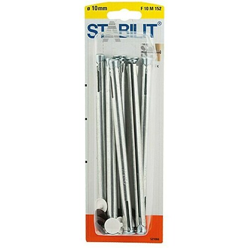 STABILIT Tipla s metalnim okvirom (Promjer provrta: 10 mm, Duljina tiple: 152 mm, 6 Kom., Maksimalna debljina građevnog elementa: 122 mm) Cijene
