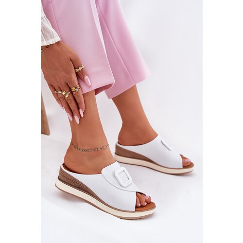 ARTIKER Ladies leather wedge sandals Cene