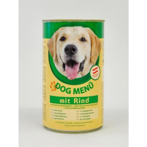 Austria Pet Food Dog Menu konzerva za pse govedina 1240g Slike