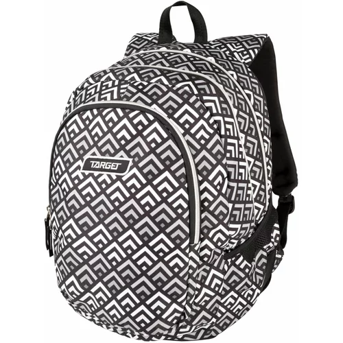 Target 3ZIP Grey Pyramids 26297 - šolski nahrbtnik, šolska torba