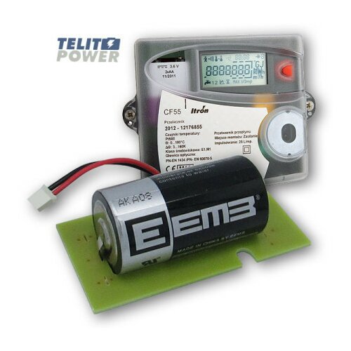 TelitPower baterija Litijum 3.6V 9000mAh C EEMB sa štampanim kolom D7000392-AC ( P-0800 ) Slike