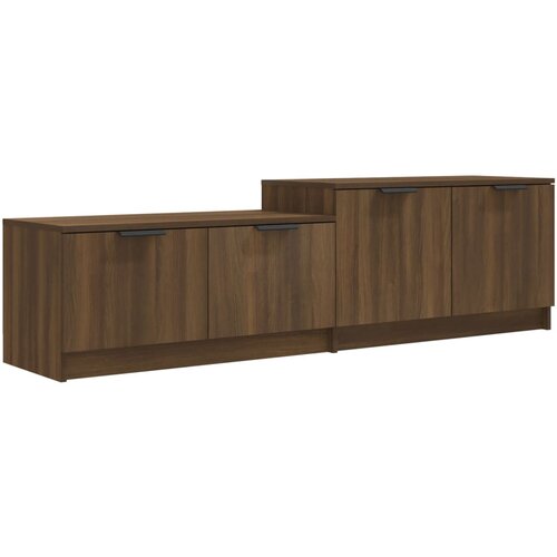 VidaXL TV omarica rjavi hrast 158,5x36x45 cm konstruiran les, (20731877) Slike