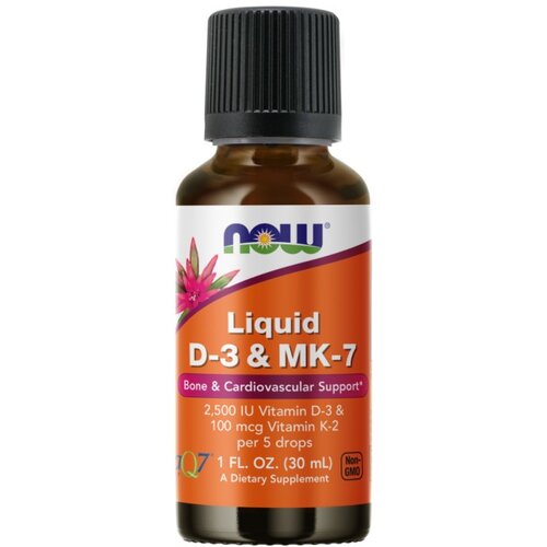 Now Foods Tekoči D3 in MK 7, NOW (30 ml) Cene
