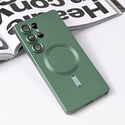  torbica magsafe chrome za samsung S938B galaxy S25 ultra zelena Slike