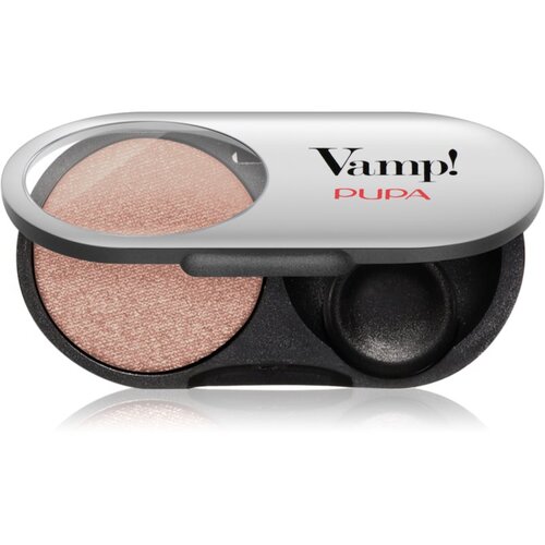 PUPA Milano Vamp! Radiant Baked Eyeshadow dolgoobstojna sijoča senčila za oči odtenek 406 Desert Nude - Matt 1 g Slike