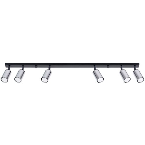 Sollux Lighting Stropna svetilka WINX 6L črna/krom, (21348129) Cene