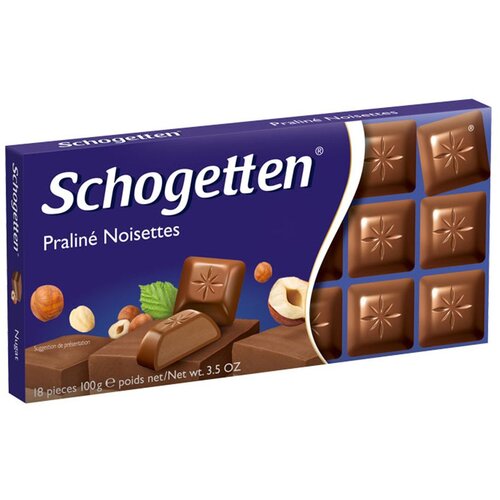 Schogetten Čokolada Noisette, 100g Cene