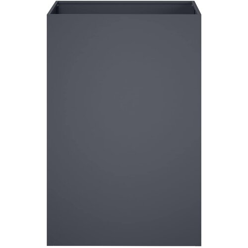  Vrtna saksija Antracit 50 x 50 x 75 cm Čelična vrata Slike