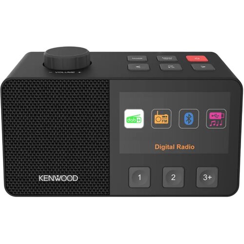 Kenwood CR-M70DAB-B Radio za starije s i osobe velikim 4,3-incnim IPS zaslonom Easy nacinom, crne boje Cijene