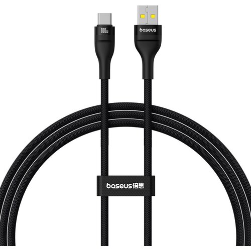 Baseus Flash 2 USB A to USB C fast charging cable 1 m 100 W Black Cijene