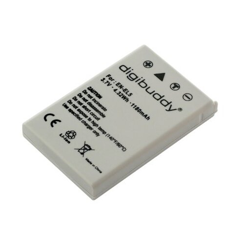 OTB baterija EN-EL5 za nikon coolpix 3700 / 4200 / 5200, 1180 mah kompatibilnost s originalnom baterijom Slike